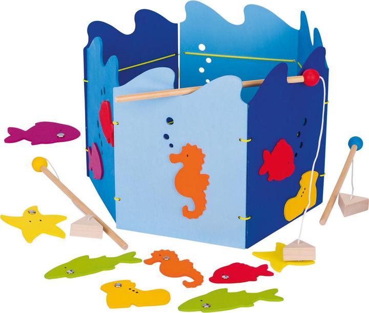 Image du produit Goki Aimant jeu de pêche (Allemand, Anglais, Espagnol, Français, Italien, 2 - 3 Joueur)