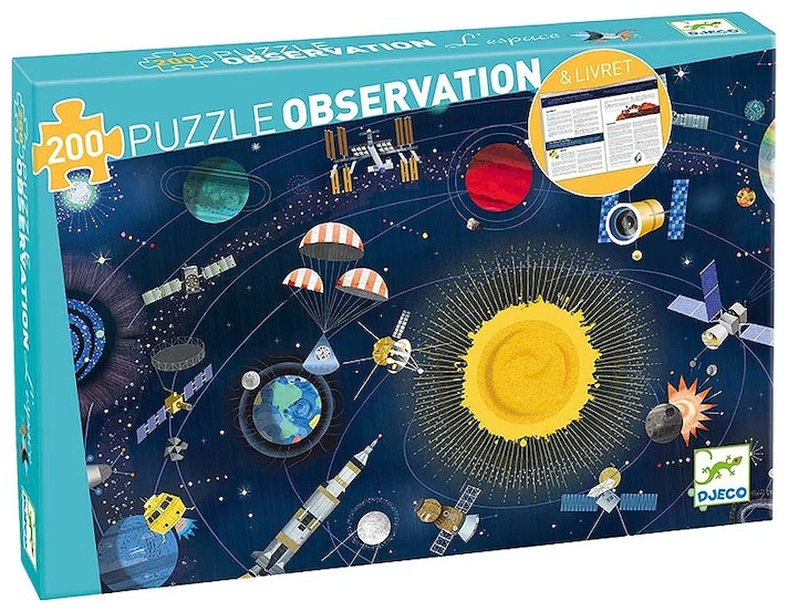 Immagine prodotto Djeco Spazio puzzle (200 pezzi)