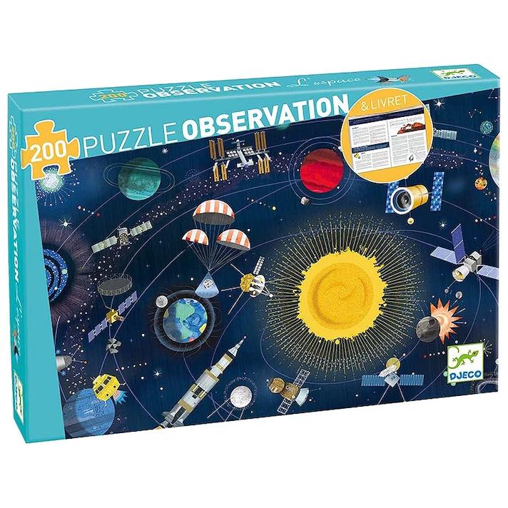 Djeco Puzzle Weltraum (200 Teile)