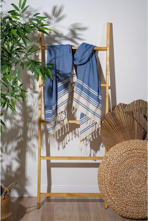 Produktbild Foutastic Strandtuch New Diamond Night Blue, Schnelltrocknend: Ja (90 x 170 cm)