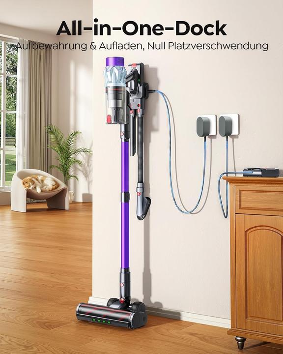 Produktbild Powerffy Kabelloser Akkustaubsauger mit Aromatherapie