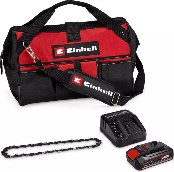 Produktbild Einhell Akku-Astkettens?ge GE-PS 18/15 Li Bag Kit (Akku Kettensäge)