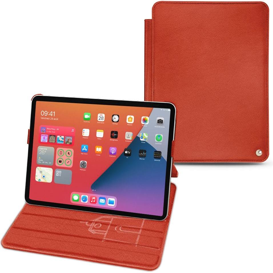 Noreve Lederschutzhülle horizontal (iPad mini 6), Tablet Hülle, Orange
