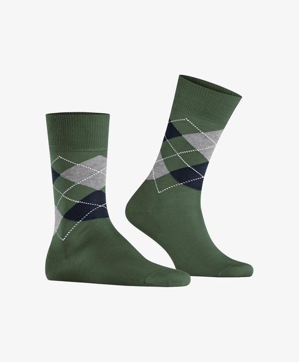 Immagine prodotto Burlington Socken "Manchester" grün/klein gemustert (Confezione singola, 40 - 46)