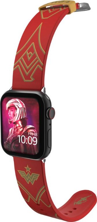 Image du produit Moby Fox DC Comics bracelet pour smartwatch Wonder Woman 1984: Crimson Armor (Silicone, Montre Apple, Android)