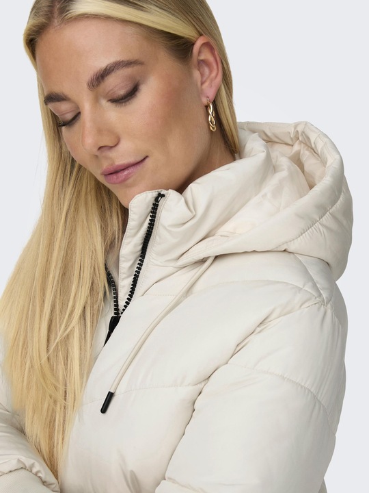 Immagine prodotto Only Maternity Giacca trapuntata maternità con cappuccio Cappotto trapuntato (XL)