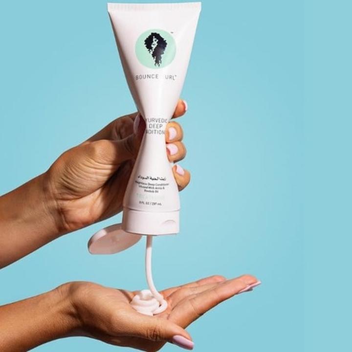 Image du produit Bounce Curl Ayurvedic Deep Conditioner Produit pour cheveux bouclés 8oz 238ml (238 ml)