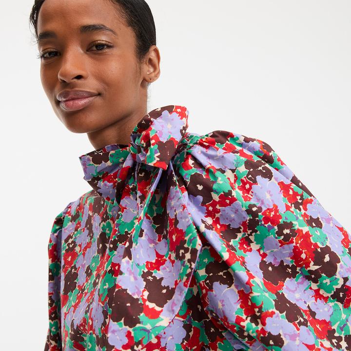 Immagine prodotto La Redoute Collections Lavendelhemd mit Blumendruck (L)