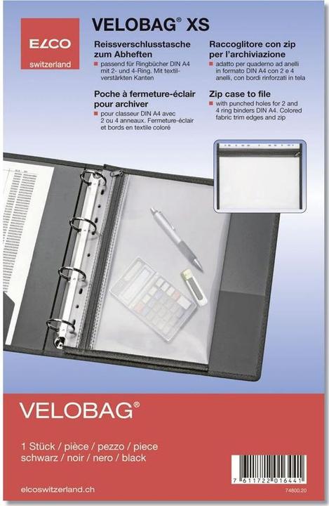 Image du produit Elco Sac à fermeture éclair Velobag (A4, 10x)