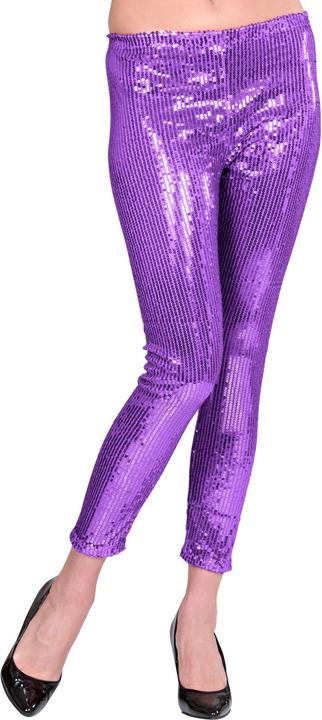 Produktbild Widmann Leggings Pailletten violett
