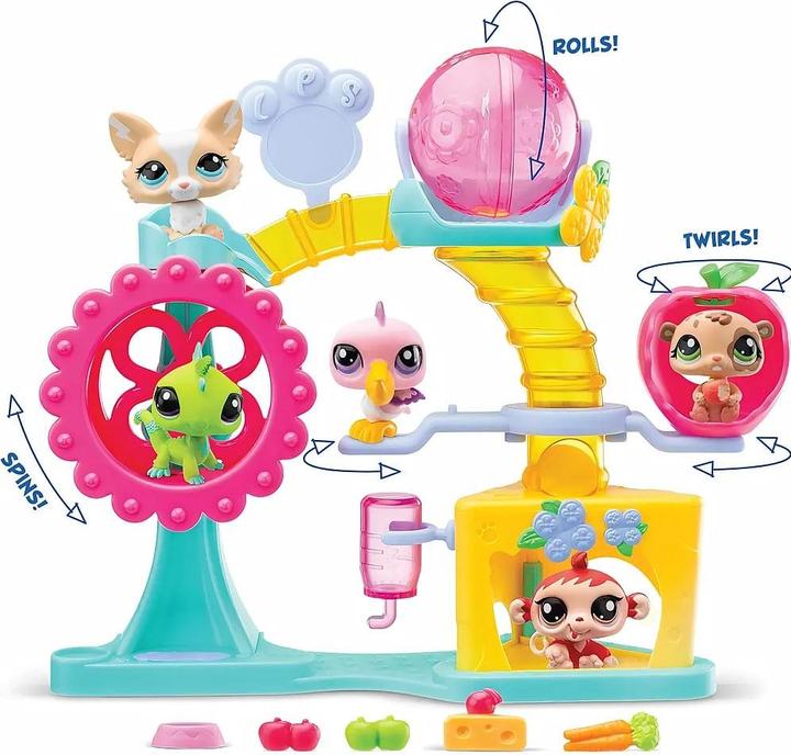 Actual product image Littlest Pet Shop LPS Fun Factory Playground Playset