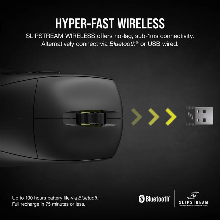 Actual product image Corsair M75 Air (Wireless)