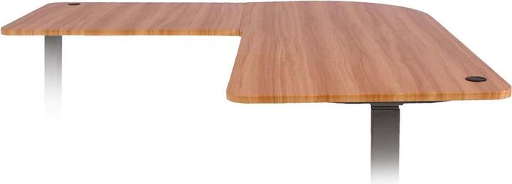 Actual product image Swisshandel24 Tabletop HWC-D40 for corner desk, desk top, 90° oak colour (177.50 x 177.50 cm)