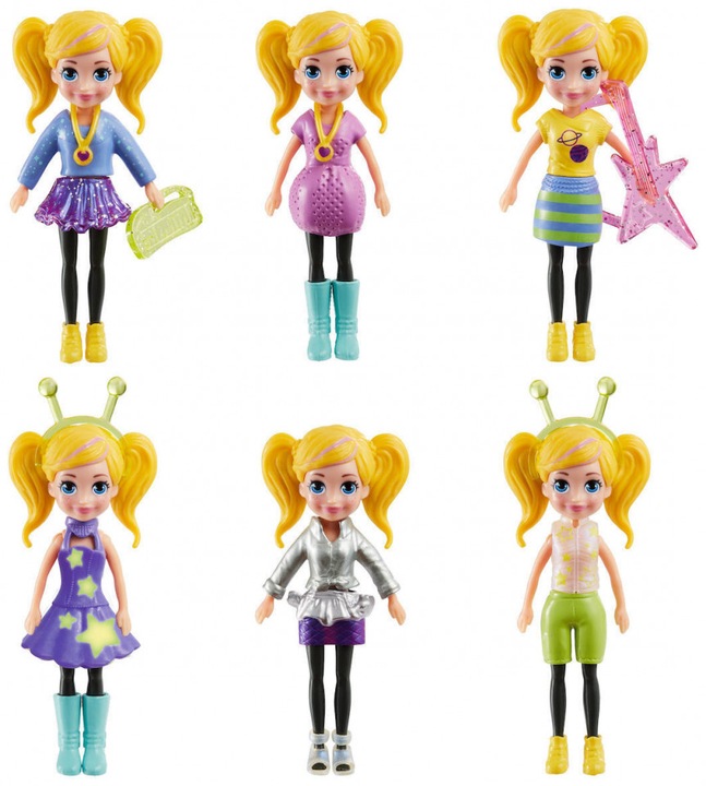 Productafbeelding Polly Pocket poppen Pop Star Spotlight modepakket voor 4+ HKV97