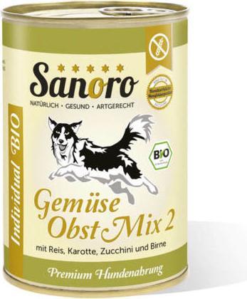 Sanoro BIO-Gemüse/Obst Reis Mix 2 (Adult, 12 Stk., 4800 g)