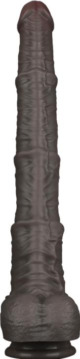 Image du produit Lovetoy Nature Cock - 16" Dual Layered Bendable Cock XXL - Schwarz