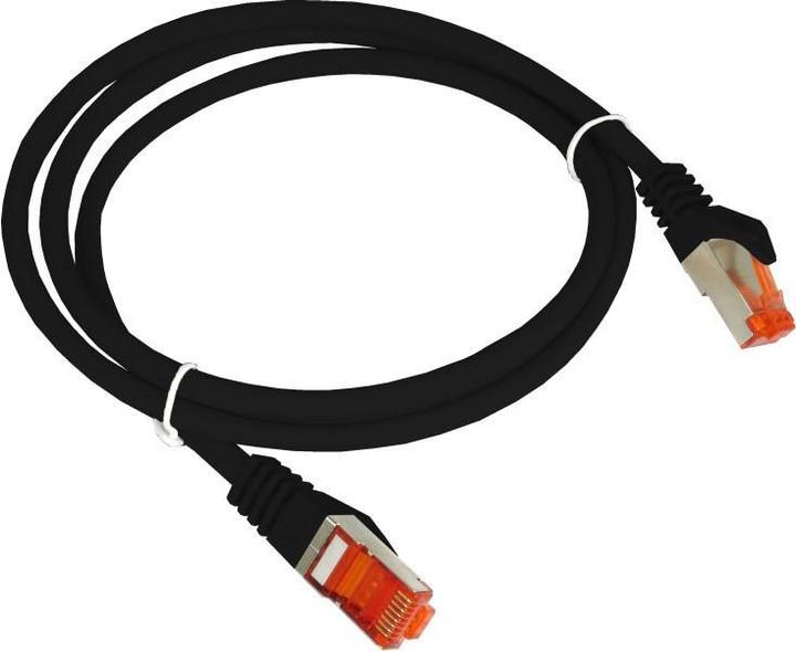 Produktbild Alantec KKS6CZA10 Patchkabel FUTP Kat6 PVC 10m schwarz (F/UTP, CAT6, 1 m)