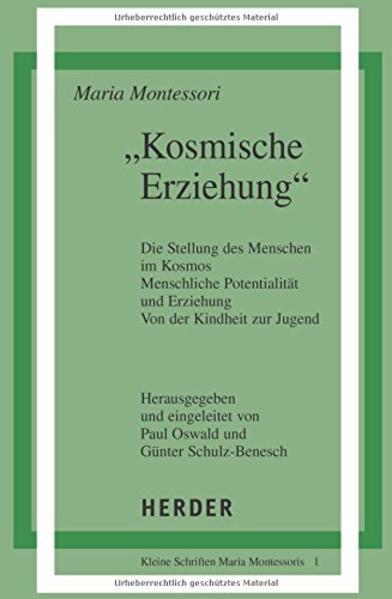 Produktbild Kosmische Erziehung.' (Deutsch, Maria Montessori, 2007)