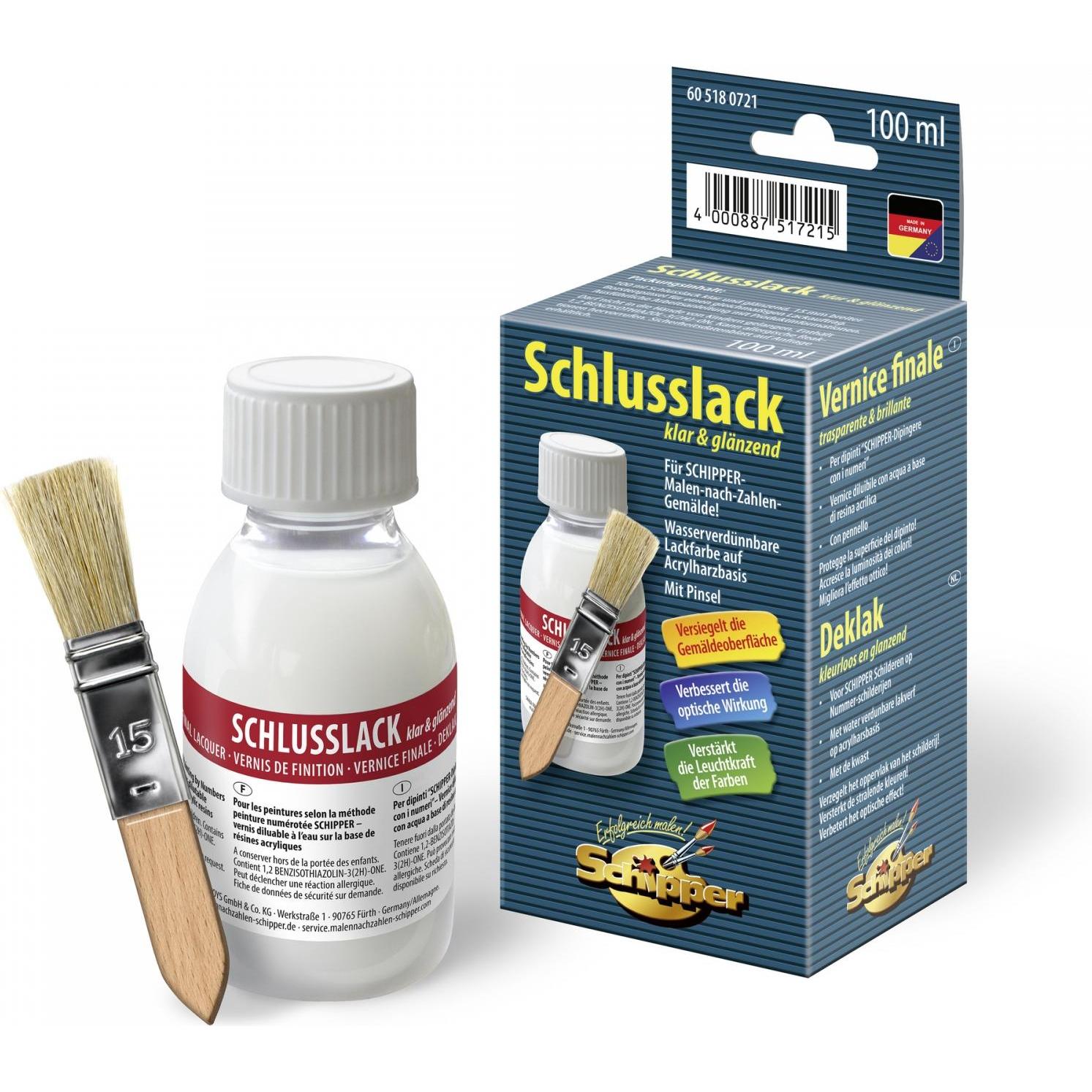 Thumbnail - Schipper Malen Nach Zahlen: Schlusslack klar & glänzend