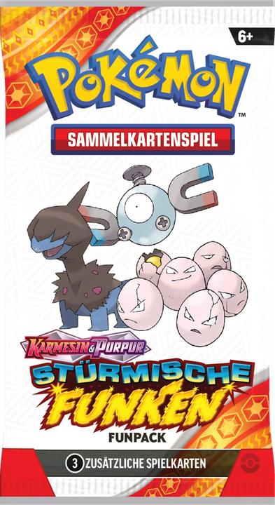 Produktbild Pokémon Stormy Sparks Booster Pack (Deutsch, Booster Pack)
