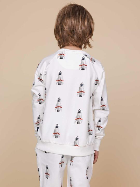 Produktbild Snurk Kinderpullover Rakete (92)