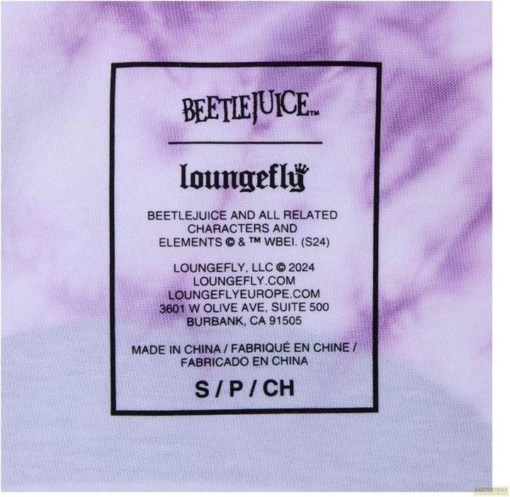Nutritional values and ingredients Loungefly Beetlejuice by Tee T-Shirt Unisex Size XL (XL)
