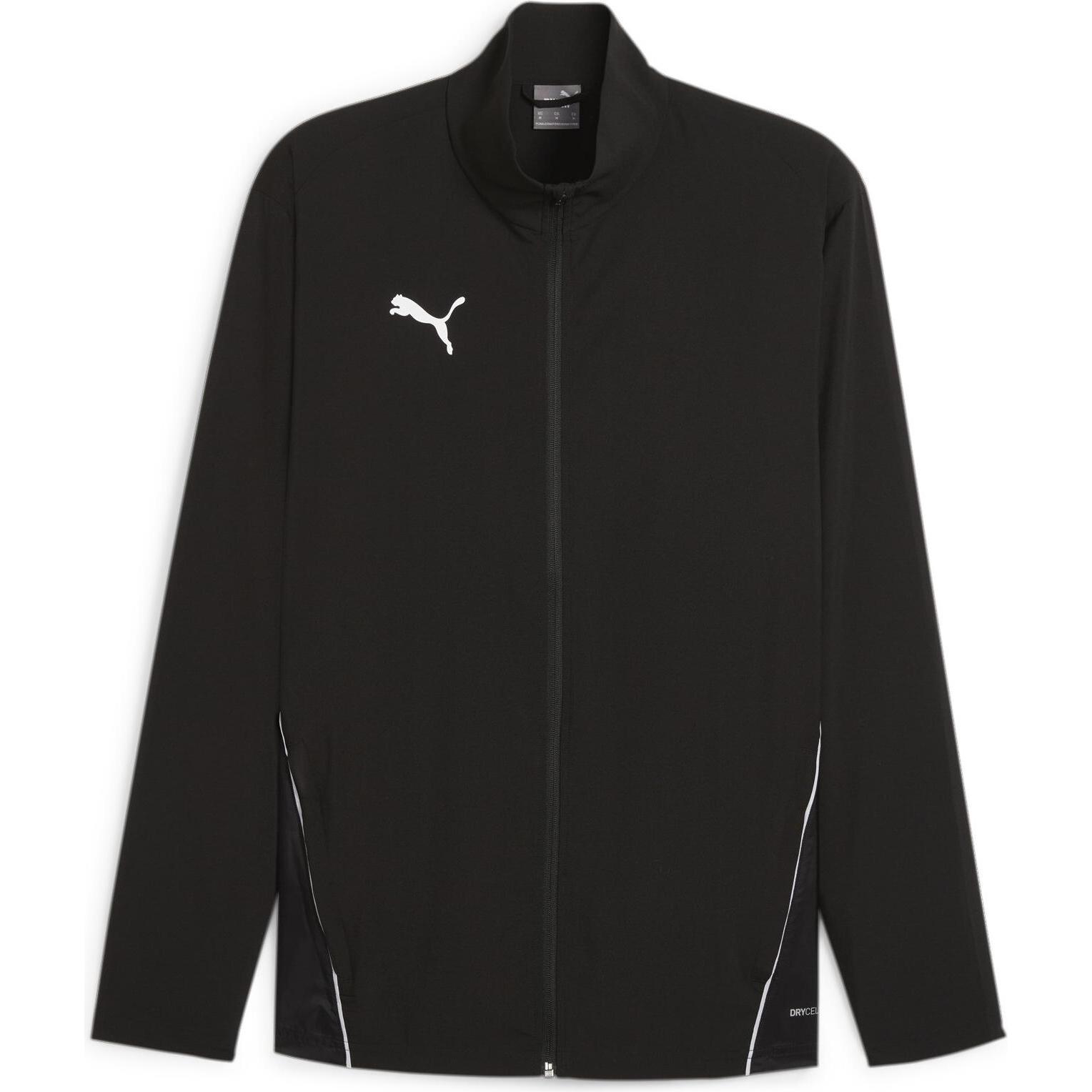 Puma, Herren, Laufjacke, teamGOAL Sideline Jacket (3XL), Schwarz, 3XL