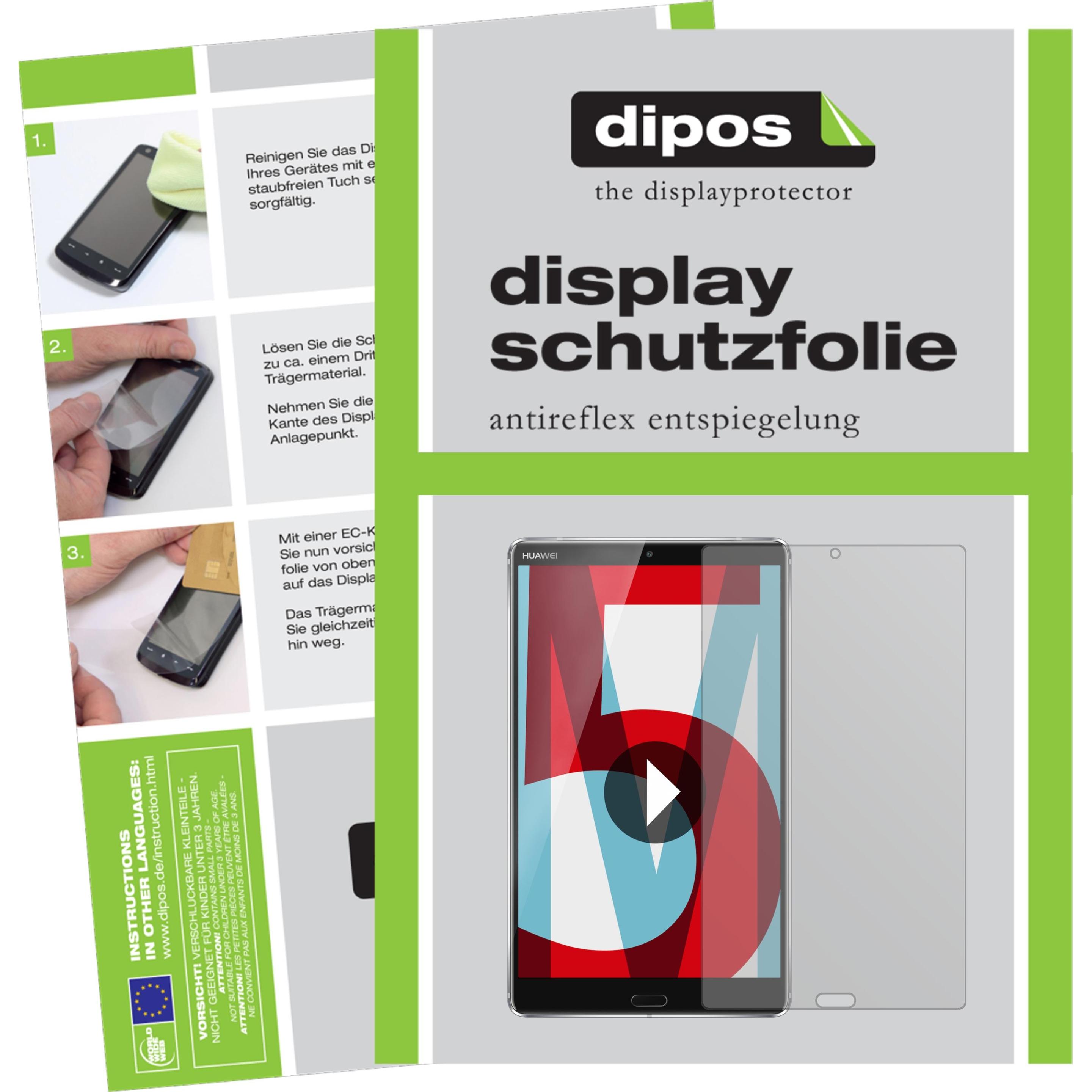 Dipos Displayschutzfolie Antireflex (1 Stück, Huawei MediaPad M5 8.4), Tablet Schutzfolie