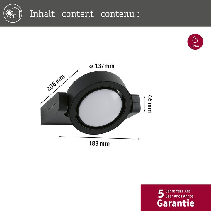 Image du produit Paulmann Swivea (460 lm, IP44)