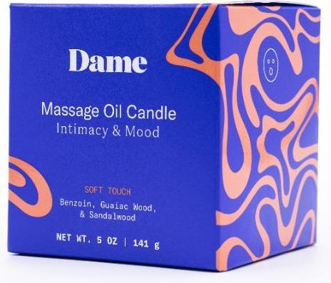 Actual product image Dame Products - Massage Oil Candle Soft Touch