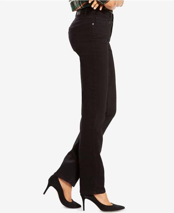 Produktbild Levis Classic Straight Jeans soft black (W26/L30)