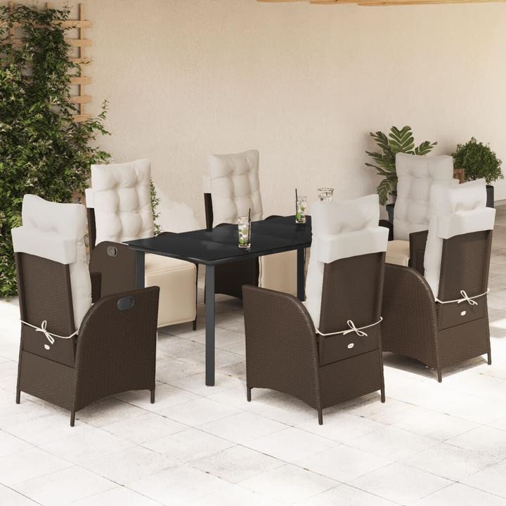 Produktbild vidaXL Garten Essgruppe (160 x 80 x 74 cm)