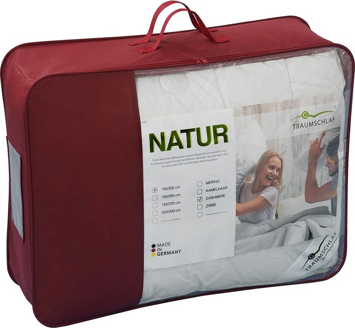 Produktbild Traumschlaf Kaschmirdecke extra warm, Füllung: 100% Kaschmir (2100 g, 200 x 200 cm)