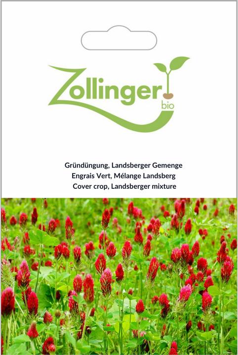 Produktbild Zollinger Bio Gründüngung, Landsberger Gemenge (Pflanzensamen)