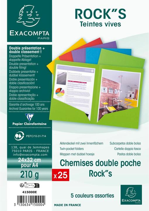 Produktbild Exacompta Aktenmappe (A4, 1x)