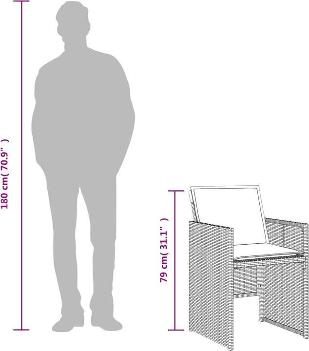 Image du produit vidaXL Bistro Set