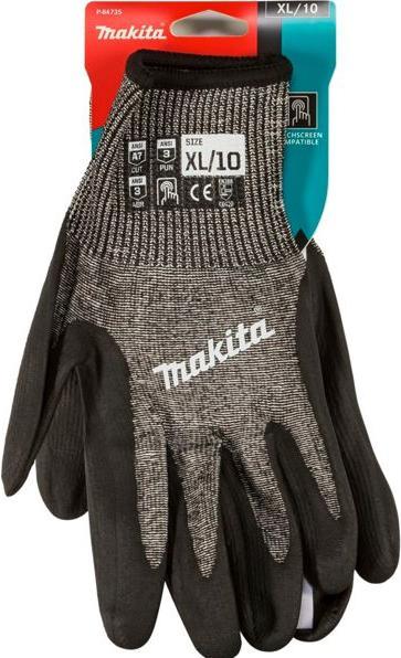 Produktbild Makita Zubehör P-84735 Arbeitshandschuh mit hohem Schnittschutz Grösse XL (10)