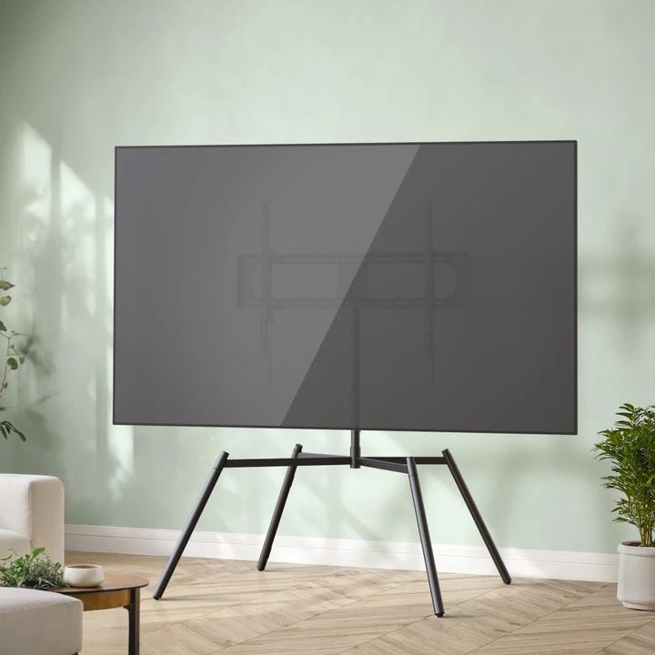 Image du produit Hama TV-Ständer freistehend, schwenkbar, höhenverstellbar, 229cm (90") bis 50 kg (50 kg, 60" - 90")