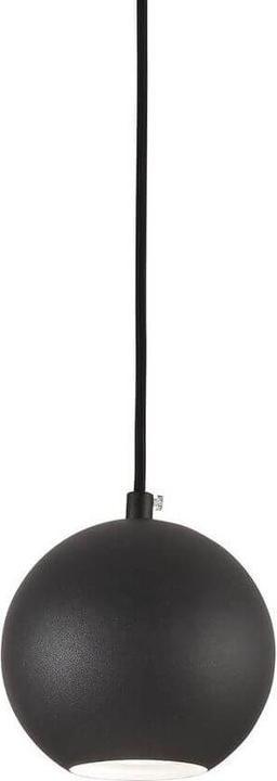 Actual product image Ideal lux MR JACK GU10 pendant light ⌀110mm dimmable black warm white 231259 (GU10, 640 lm)