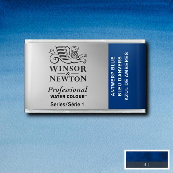 Actual product image Winsor & Newton Watercolour Artists (Antwerp Blue)