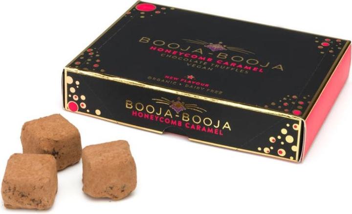 Actual product image Booja-Booja Honeycomb Caramel Chocolate Truffles Organic (92 g)
