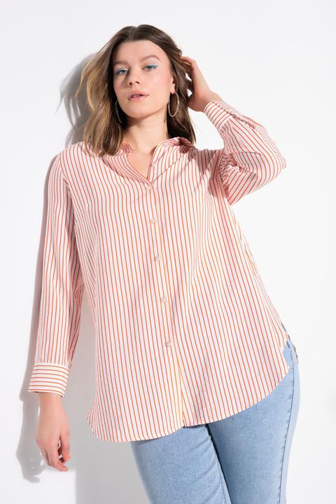 Actual product image Studio Untold Pinstripe Button Down Blouse (42, 44)