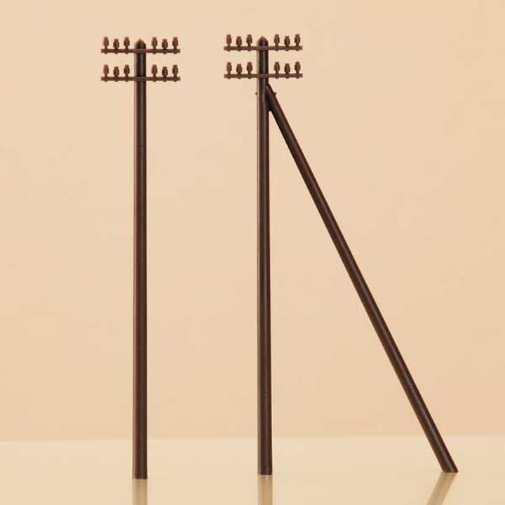 Produktbild Auhagen 43586 TT 12er-Set Telegrafenma