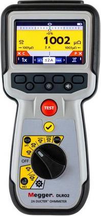 Megger DLRO2 Ohmmeter 300 V, 600 V