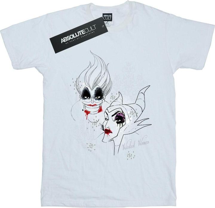 Actual product image Disney Mens Villains Wicked Women T-Shirt (L)