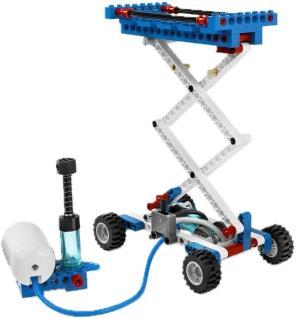 Produktbild LEGO Pneumatik Add-on Set mit Pumpe