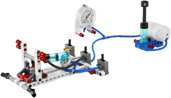 Produktbild LEGO Pneumatik Add-on Set mit Pumpe
