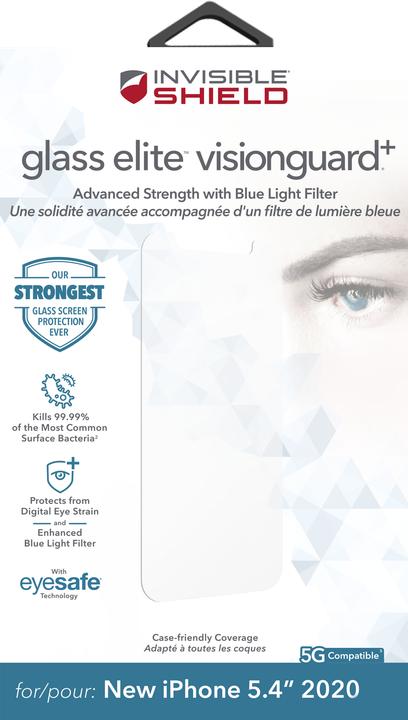 Actual product image InvisibleShield Glass Elite VisionGuard+ (1 Piece, Apple iPhone 12 mini)
