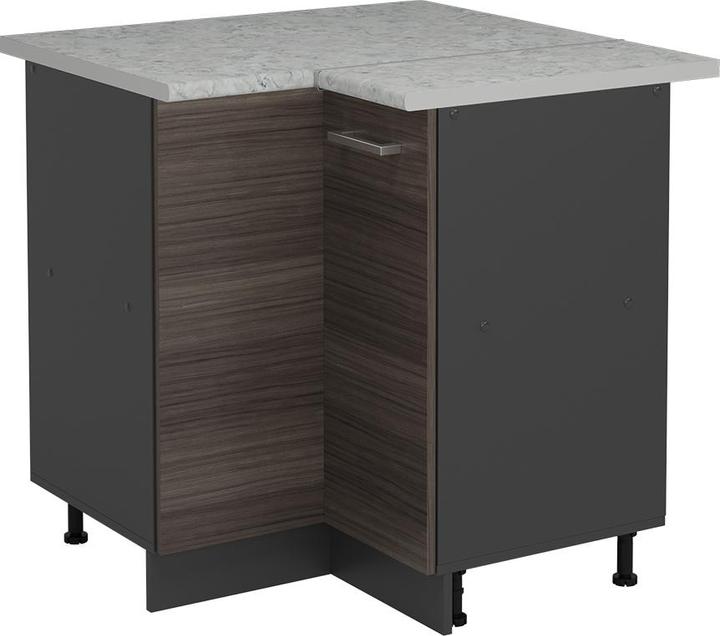 Anthrazit, Edelgrau, Marble-Weiss