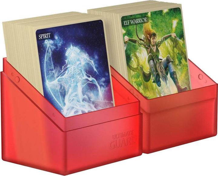 Productafbeelding Ultimate Guard UGD010685 - Boulder Kaartendoos - 80+ kaarten, standaard formaat, robijn